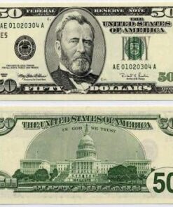 50 dollar bill