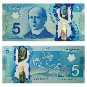 canadian 5 dollar bill